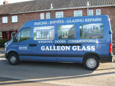 Galleon Glass Van
